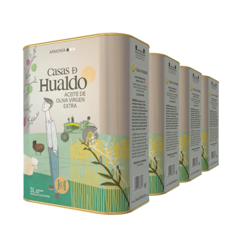 De Hualdo - Aceite de oliva virgen extra pack armonía