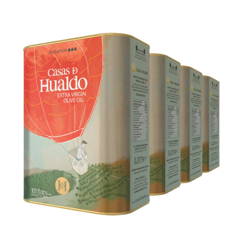 De Hualdo - Aceite de oliva virgen extra pack sensación