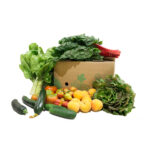 Caja de frutas y verduras
